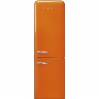 smeg Kühl-/Gefrierkombination "50's Retro Style" FAB32 mit Türanschlag rechts (Orange)