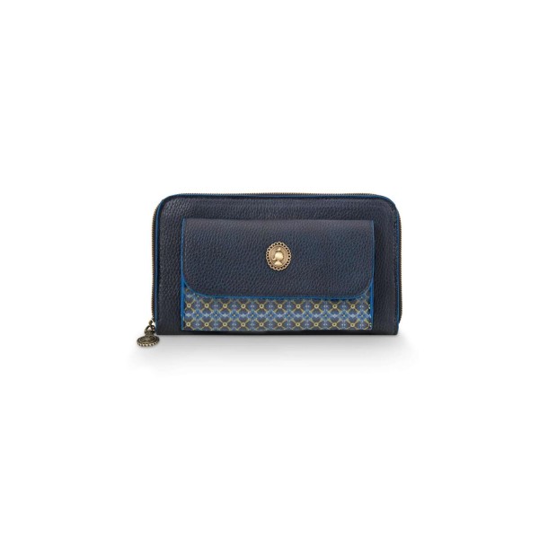 Pip Studio Portemonnaie "Wally" - 19,5x4,5x11 cm (Blau)