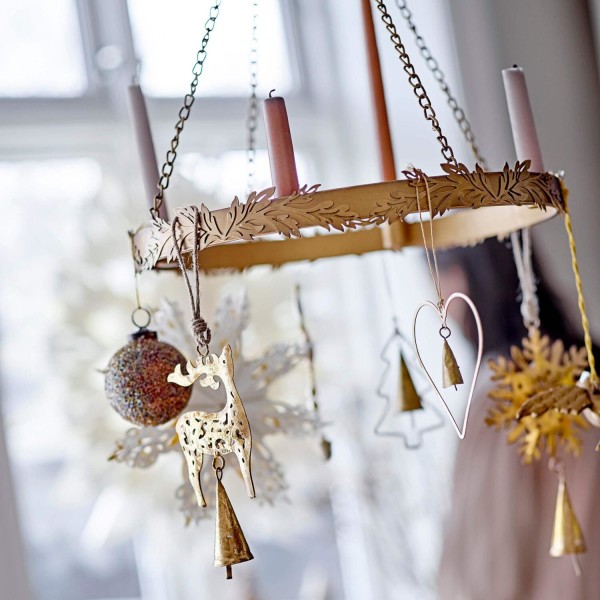 Bloomingville Baumschmuck "Loha" im 2er-Set (Gold)