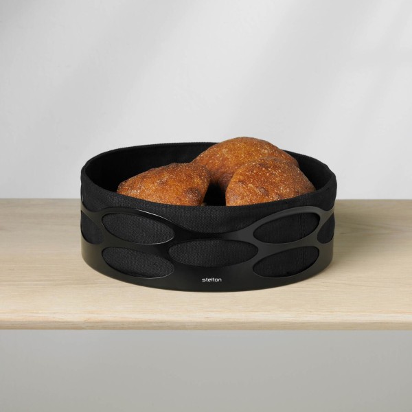 Stelton Brotschale "Embrace" (Schwarz)
