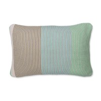 Pip Studio Zierkissen "Blockstripe" - 40x60 cm (Light Green)