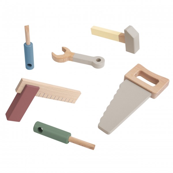 Holzwerkzeug-set aus Holz von sebra