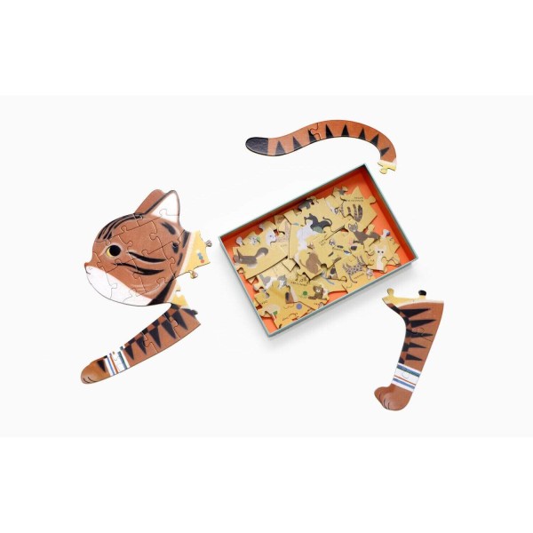 Puzzle "Katzen von A bis Z" von Laurence King Puzzle "Katzen von A bis Z" von Laurence King