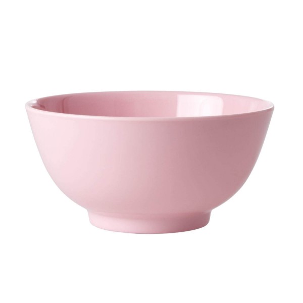 rice Melamin Schale "YIPPIE YIPPIE YEAH" - Medium (Rosa)