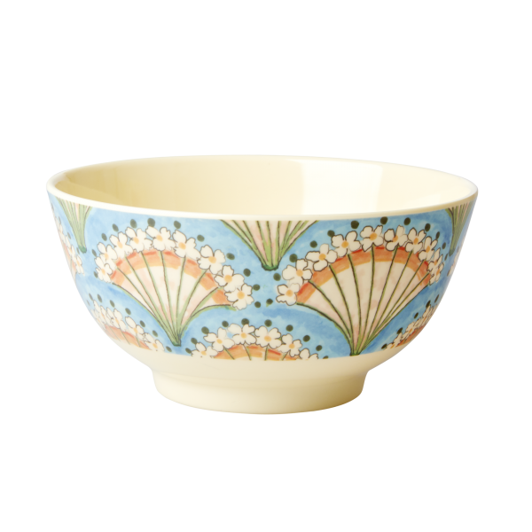 rice Melamin Schüssel "Flower Fan"