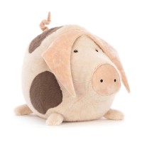 Jellycat Kuscheltier Schwein "Higgledy Piggledy Old Spot" - 40 cm (Rosa/Braun)