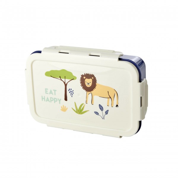 rice Lunchbox für Kinder "Jungle Animals" (Blau)