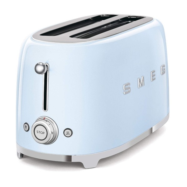 SMEG Zwei-Schlitz-Toaster, lang, 4 Scheiben, 50's Style