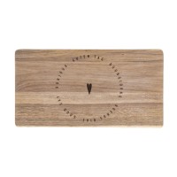 Frühstücksbrett "DINING - Guten Tag" - 26,5 cm von räder Design