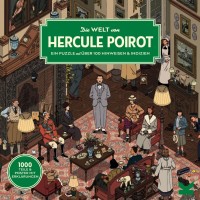 Puzzle "Die Welt von Hercule Poirot" von Laurence King