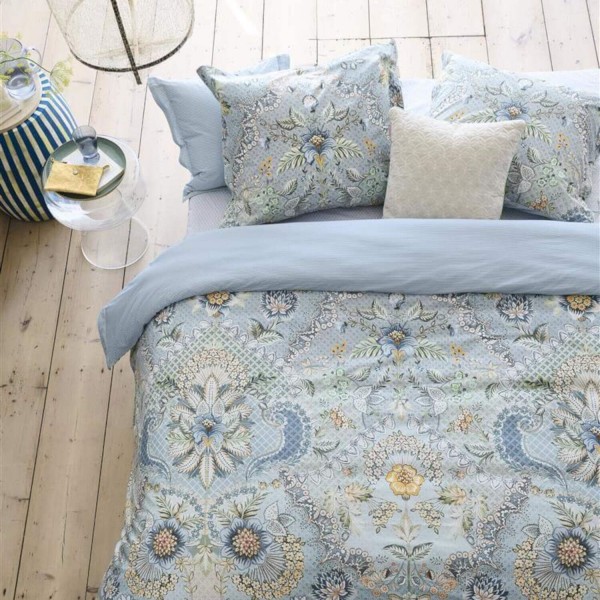 Pip Studio Bettwäsche-Set "Saluti Grandi" - 155x220 & 80x80 cm (Light Blue) Pip Studio Bettwäsche-Set "Saluti Grandi" - 155x220 & 80x80 cm (Light Blue)