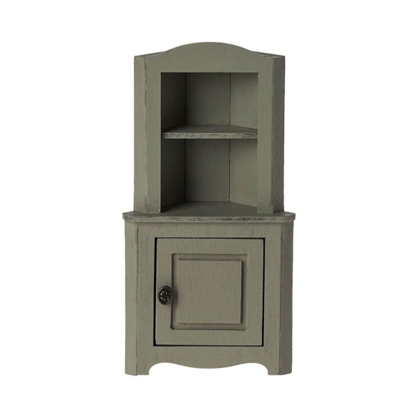 Maileg Miniatur Eckschrank (Hellgrün)