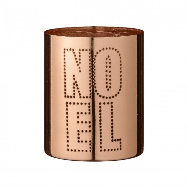 Bloomingville Windlicht "NOEL" (Kupfer)