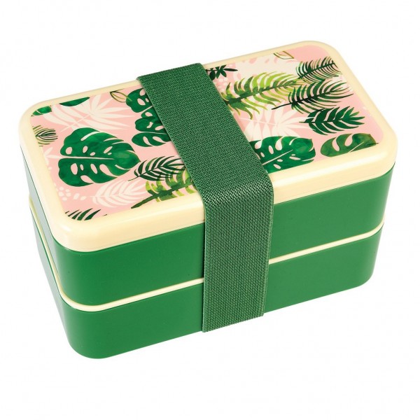 Große Bento-Box "Tropical Palm" von Rex LONDON