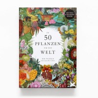Puzzle "In 50 Pflanzen um die Welt" von Laurence King