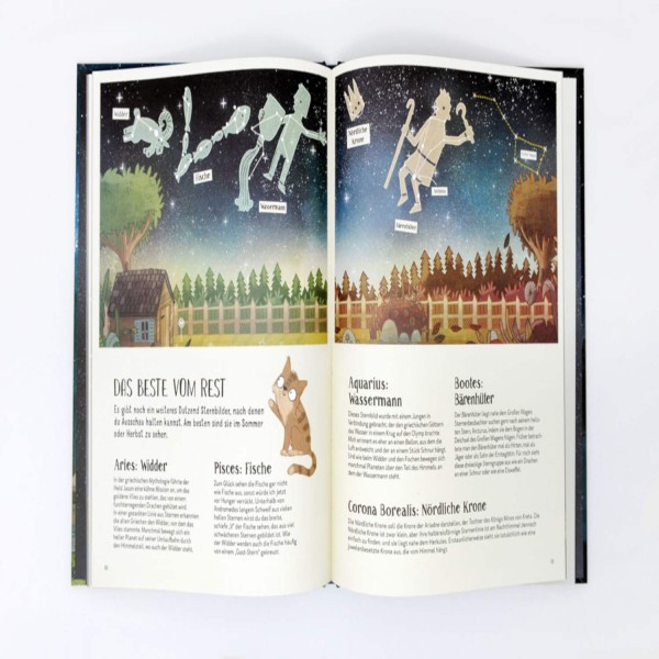 Kinderbuch "Mit Feli durch die Nacht" von Laurence King