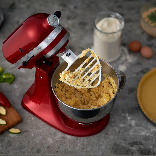 KitchenAid Rührbesen für Küchenmaschinen "Artisan" 4,3 l & 4,8 l (Weiß)