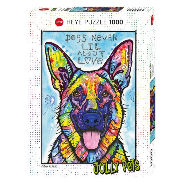 Puzzle "Dogs Never Lie" von HEYE