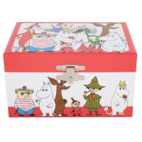 Moomin Musik-Box "Mumin" von martinex-moomin (Rot)