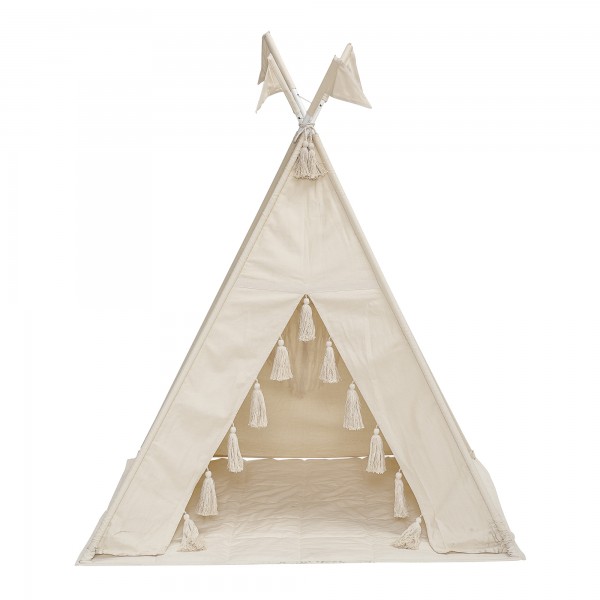 Bloomingville Kinderzelt "Tipi" (Creme) Bloomingville Kinderzelt "Tipi" (Creme)