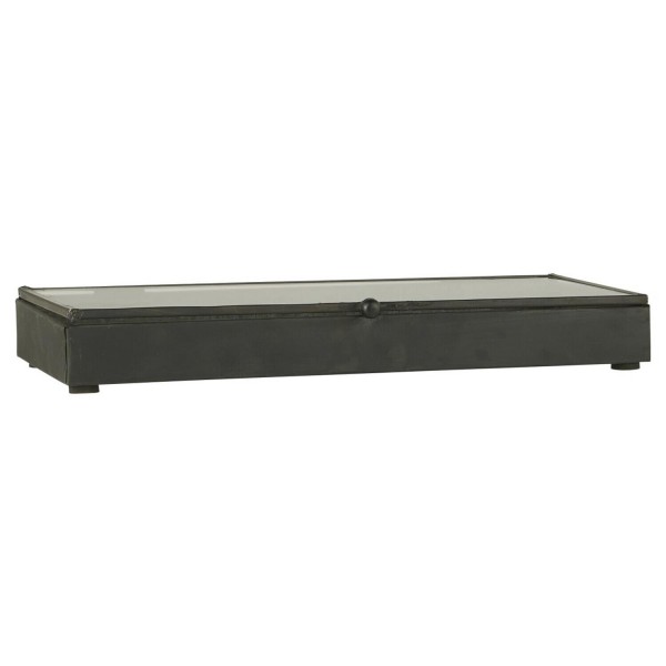 Ib Laursen Glasbox mit Deckel "Nova" (Schwarz)