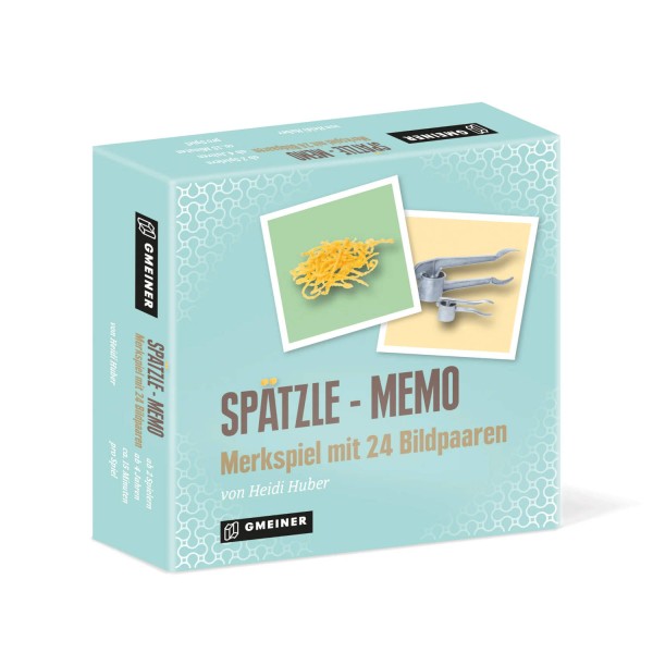 Memo-Spiel "Spätzle-Memo" von Gmeiner