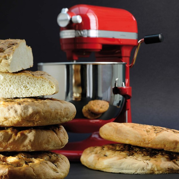 KitchenAid "Artisan" Küchenmaschine (Empire Rot) 6,9L