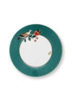 Pip Studio Teller "Winter Wonderland Dove" - ø 17 cm (Grün)
