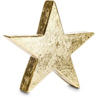 Deko-Stern "Maya" - 26 cm (Champagnergold) von fleur ami