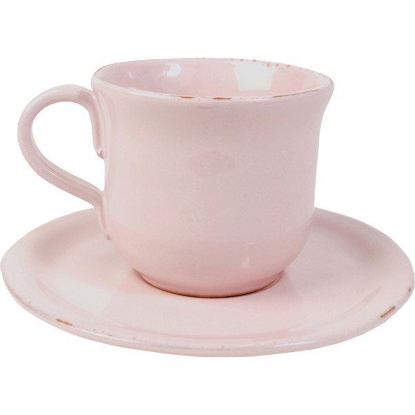 CASAgent Campagna Tasse & Untertasse (Rosa)