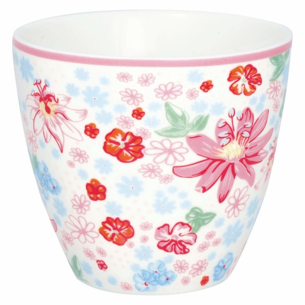 GreenGate Latte Cup "Xenia" (White)