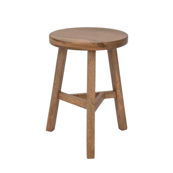 Holzhocker "Connected" (Braun) von Urban Nature Culture