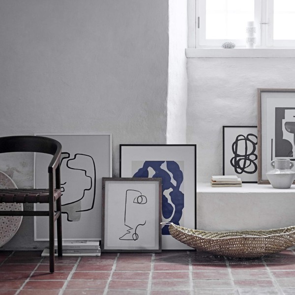 Elegantes Wandbild aus der neuen Bloomingville Kollektion