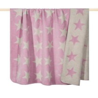 Decke "Starry" - 200x150 cm (Rosa) von pad