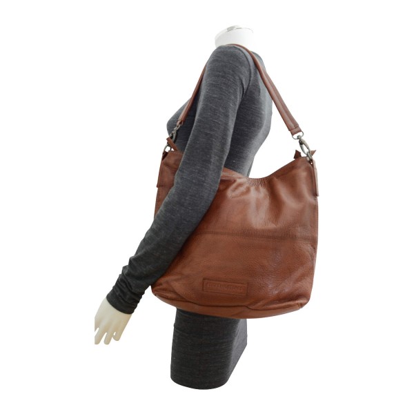 Große, smarte Ledertasche von Sticks and Stones