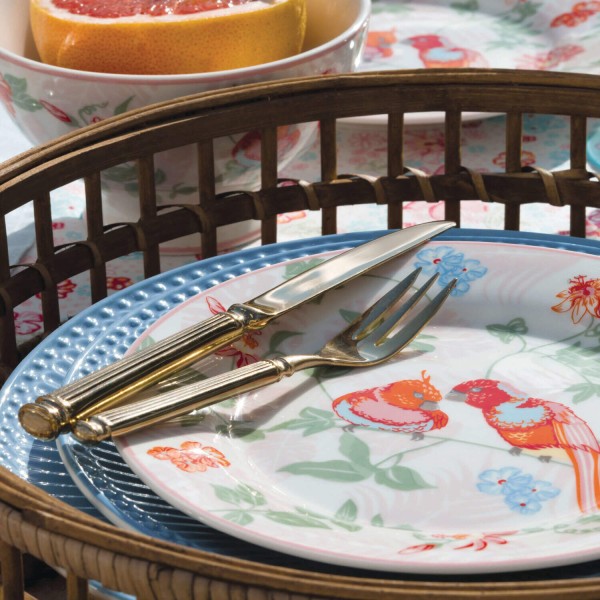 GreenGate Essteller "Fallulah" - ø 20,5 cm (White)