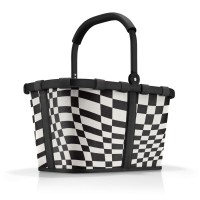 Reisenthel Einkaufskorb/Carrybag Frame "Op-Art" (Schwarz/Weiß)