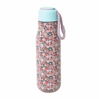 rice Thermosflasche "Fall Floral Print" - 500 ml (Blau)