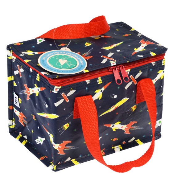 Isolierte Snacktasche "Space Age Rocket" von Rex LONDON