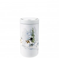 Stelton To-Go Becher "Click - Moomin" - 0,2L (Weiß)