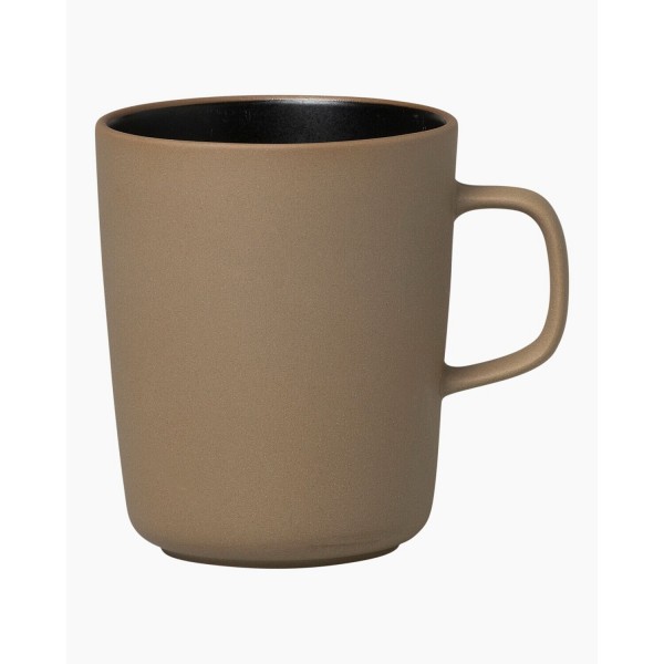 marimekko Tasse "Oiva" - 250 ml (Terra/Schwarz)