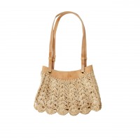 Bast-Tasche "Ruth" (Natural) von CURRY