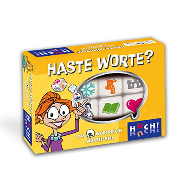 Haste Worte - Das 2. wortreiche Würfelspiel von HUCH!