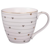 GreenGate Tasse "Grace" - 350 ml (Grau)