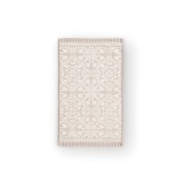 Pip Studio Gästehandtücher im 3er-Set "Tile de Pip" - 30x50 cm (Khaki/Creme)