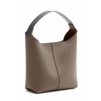 Filz-Tasche "Ada" - 38x32x14 cm (Graubraun/Taupe) von HEY-SIGN