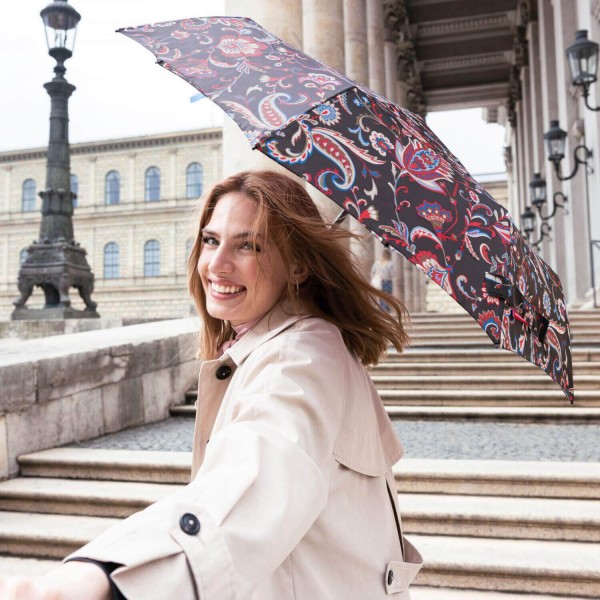 Reisenthel Regenschirm "Paisley Black" (Schwarz)