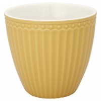 GreenGate Latte Cup "Alice" (Honey Mustard)