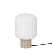 Tischleuchte "Lolly" - 30 cm (Sand/Weiß) von Broste Copenhagen