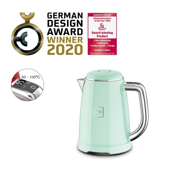 Wasserkocher KTC1 "Iconic Line" - 1,6 l  (Neomint) von Novis